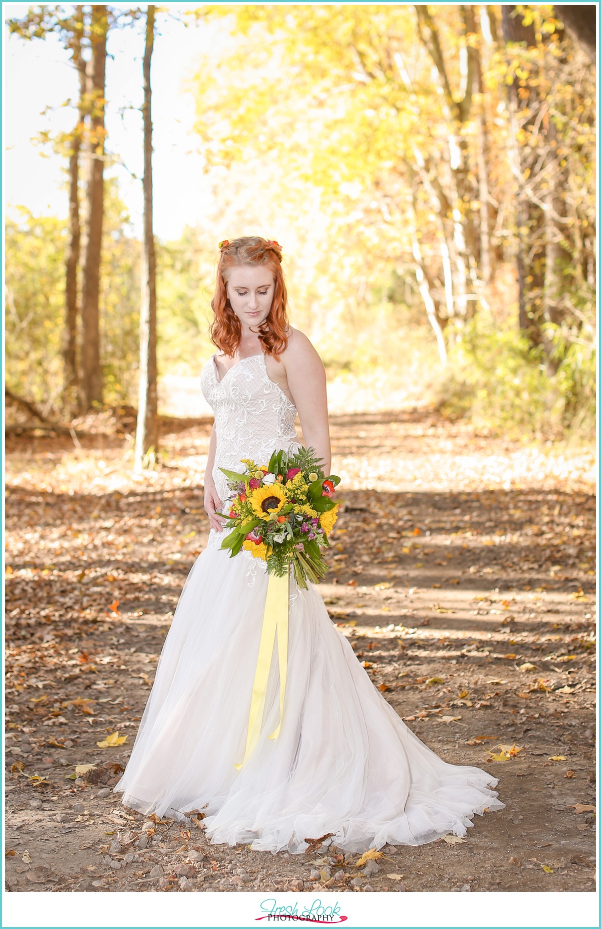 Woodsy Bridal Portrait