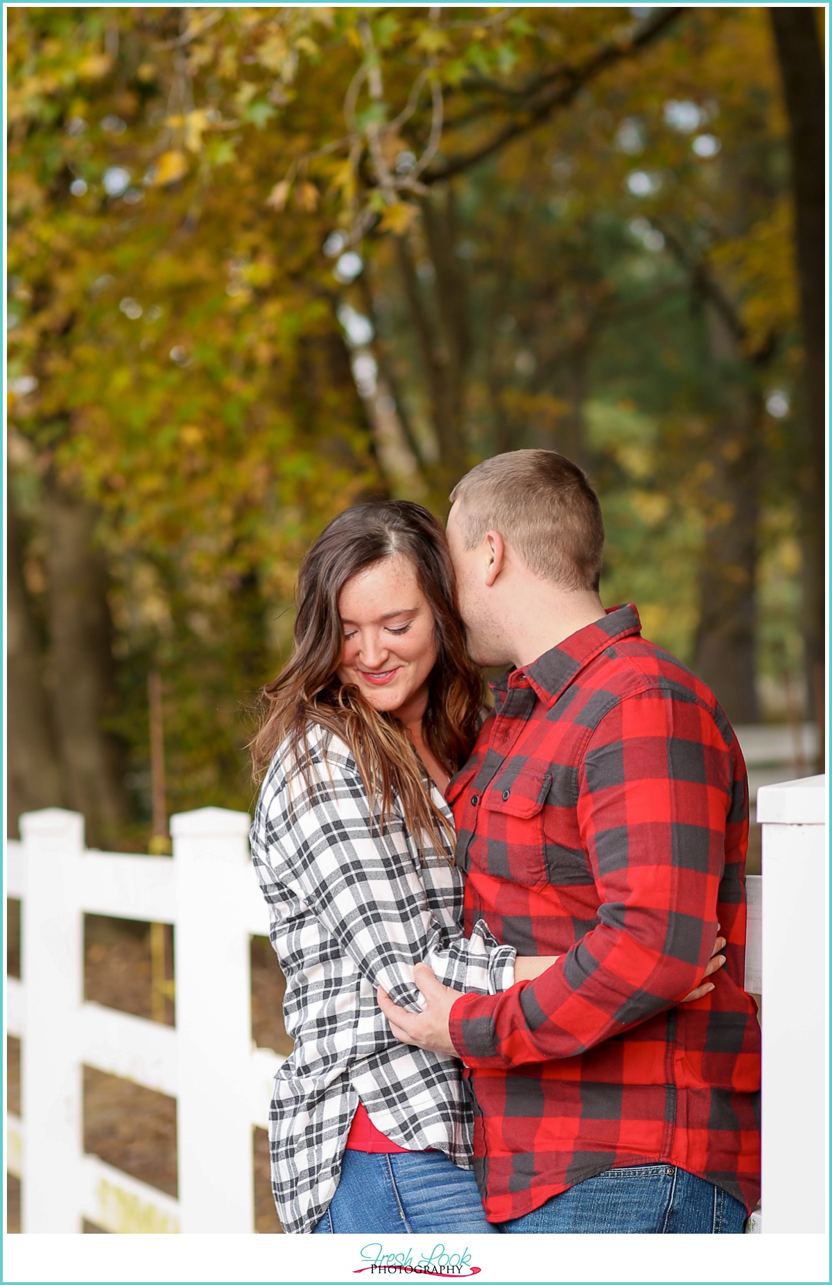 romantic engagement photo shoot