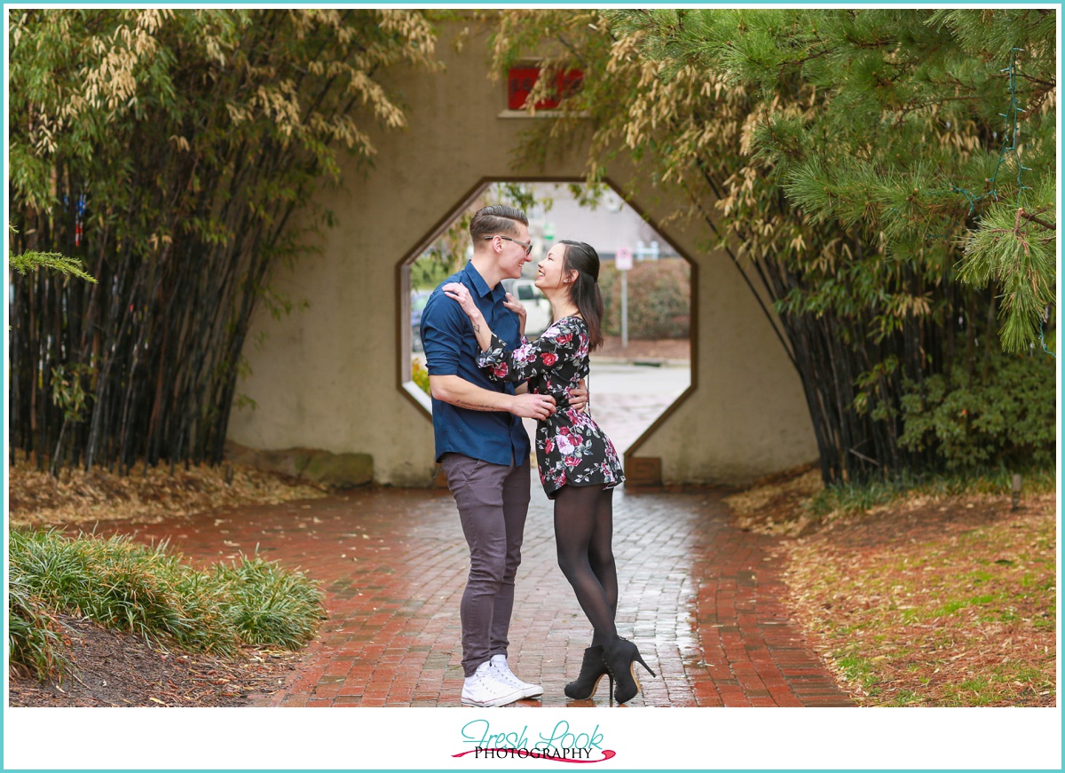 Romantic Norfolk engagement photos