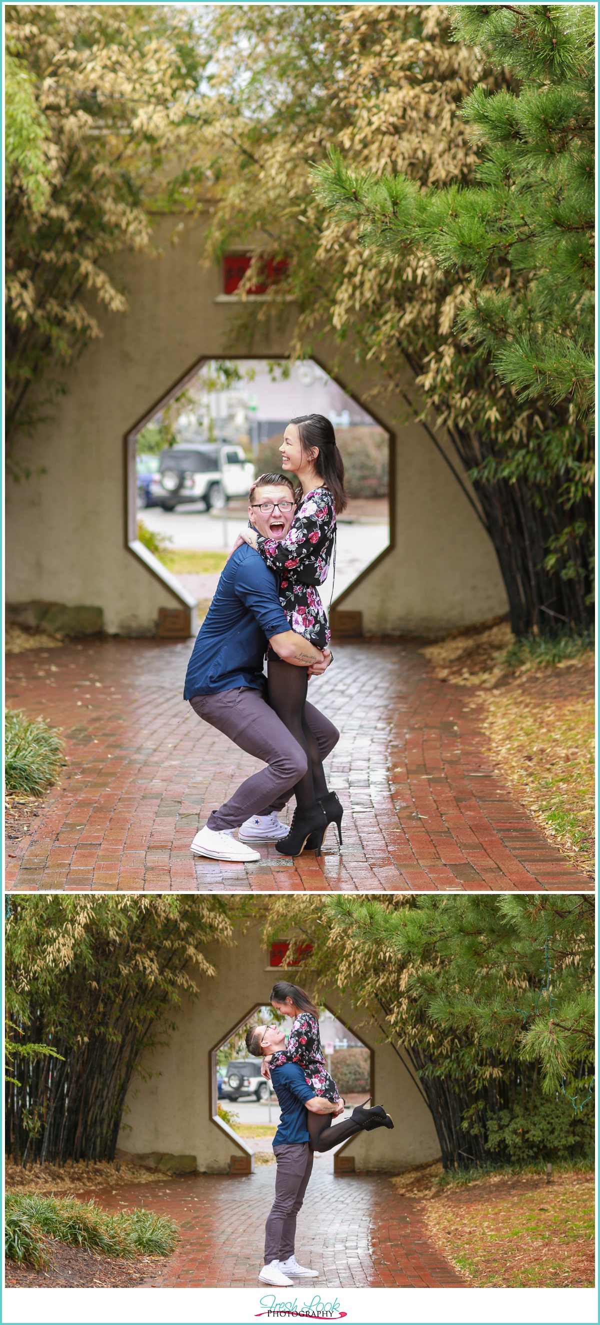 Norfolk Pagoda engagement session