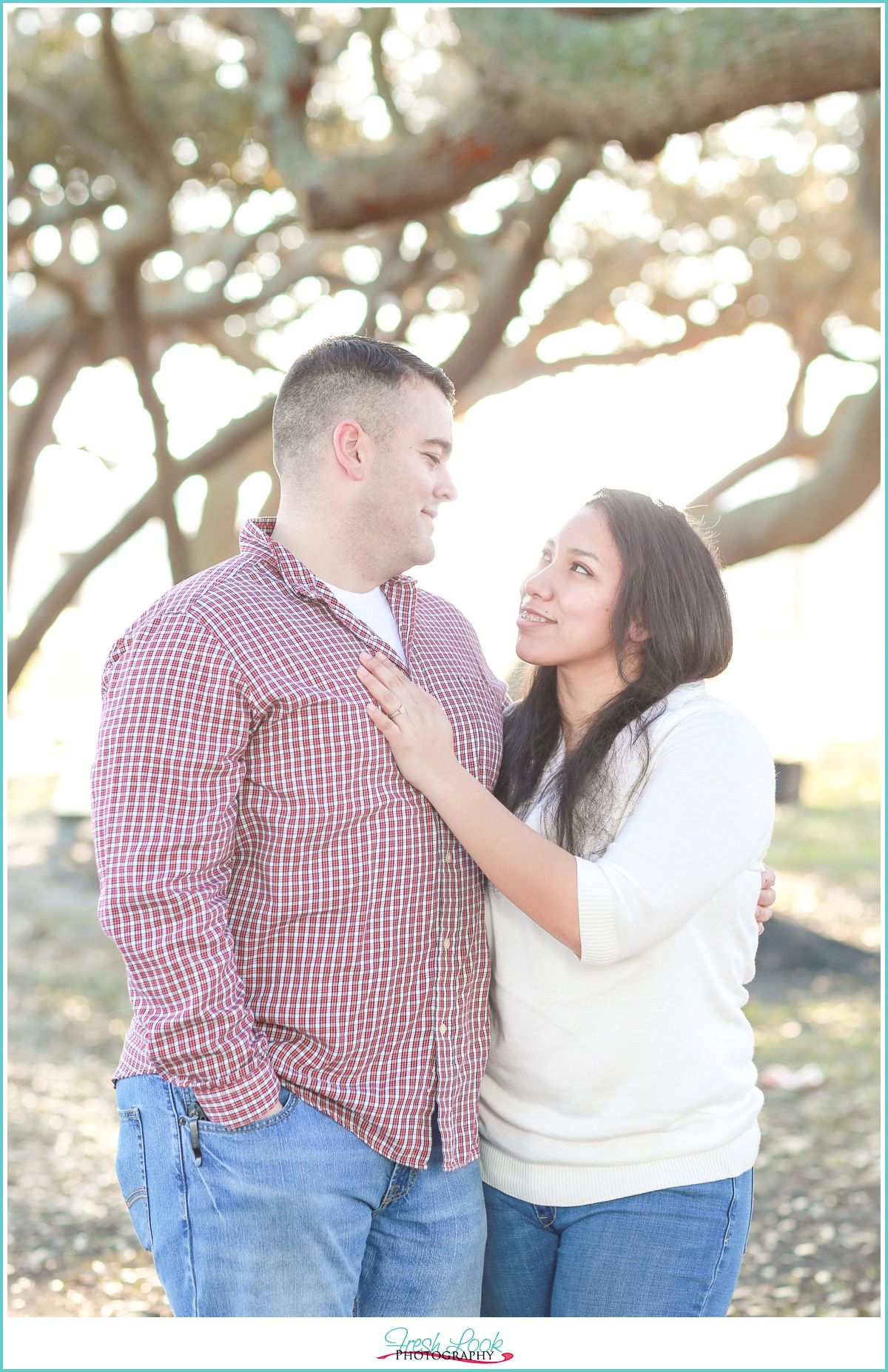 Ocean View Norfolk engagement session