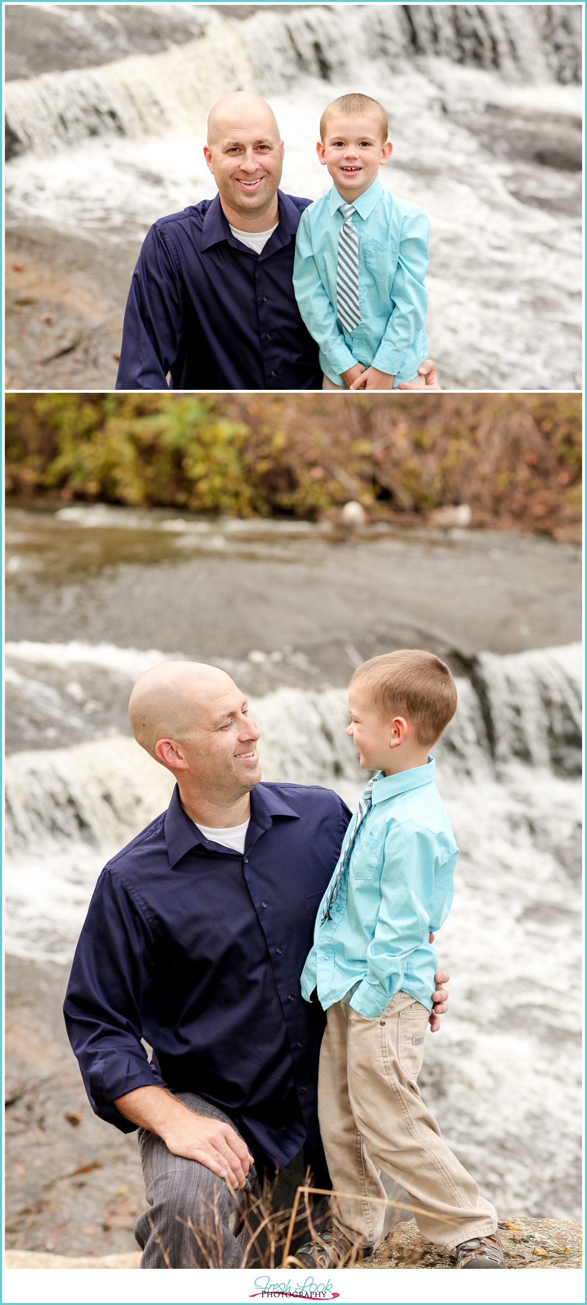 father and son photo shoot