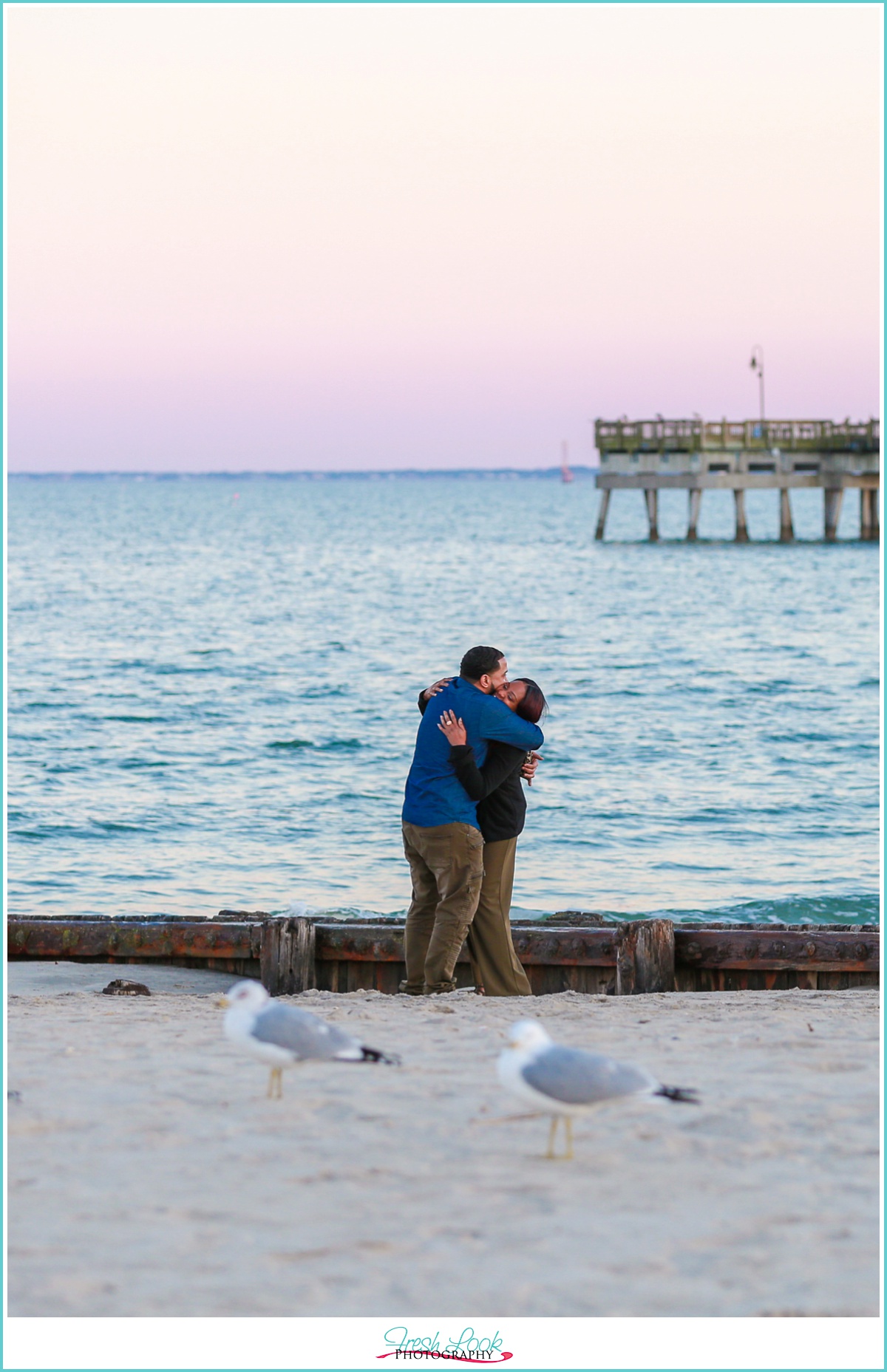 surprise beach proposal