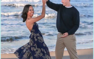 Windy Virginia Beach Engagement Session