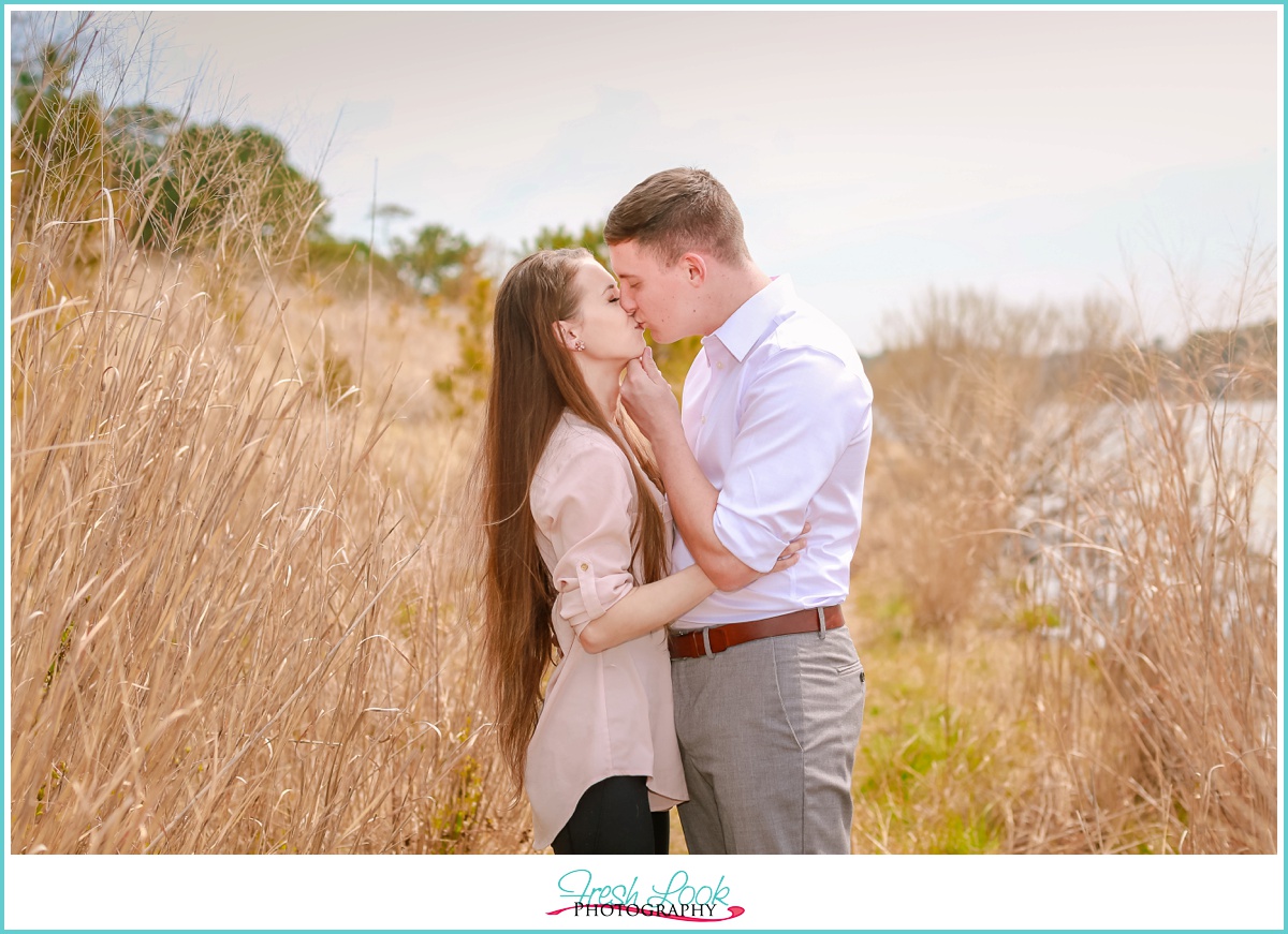 Romantic Virginia Beach engagement session