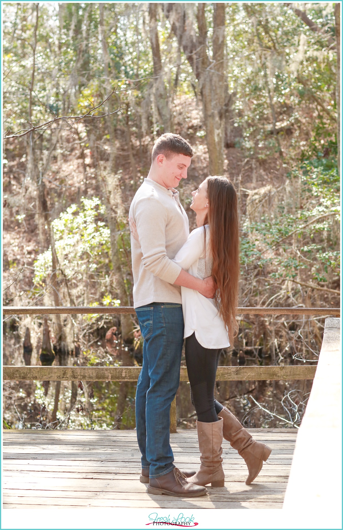 Outdoorsy engagement session
