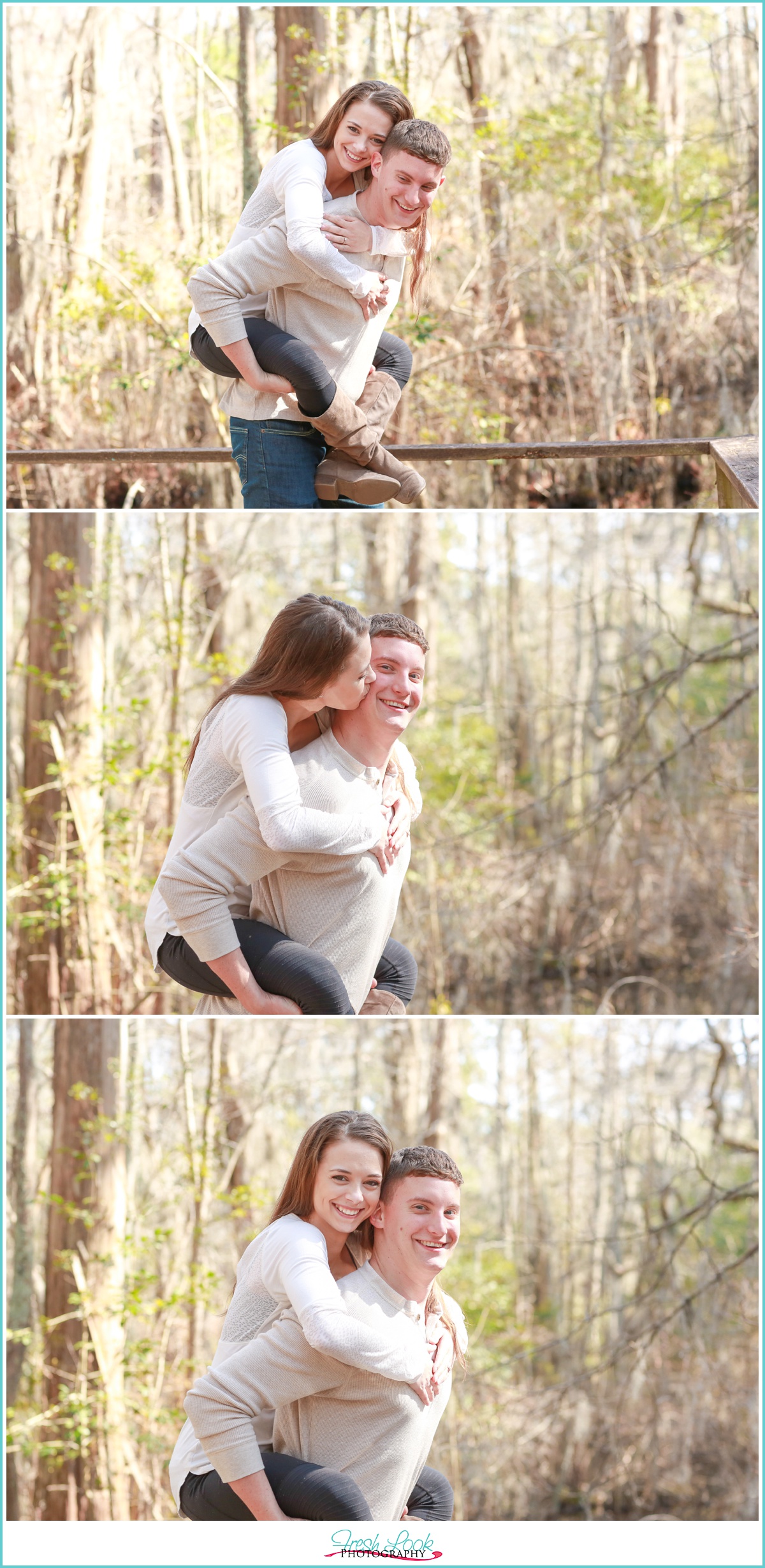 fun engagement photos