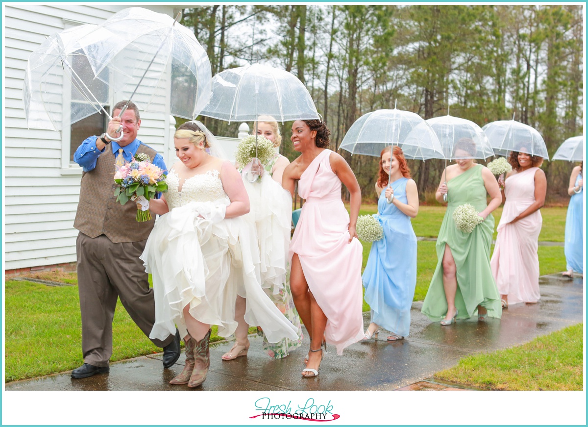 rainy hunt club farm wedding