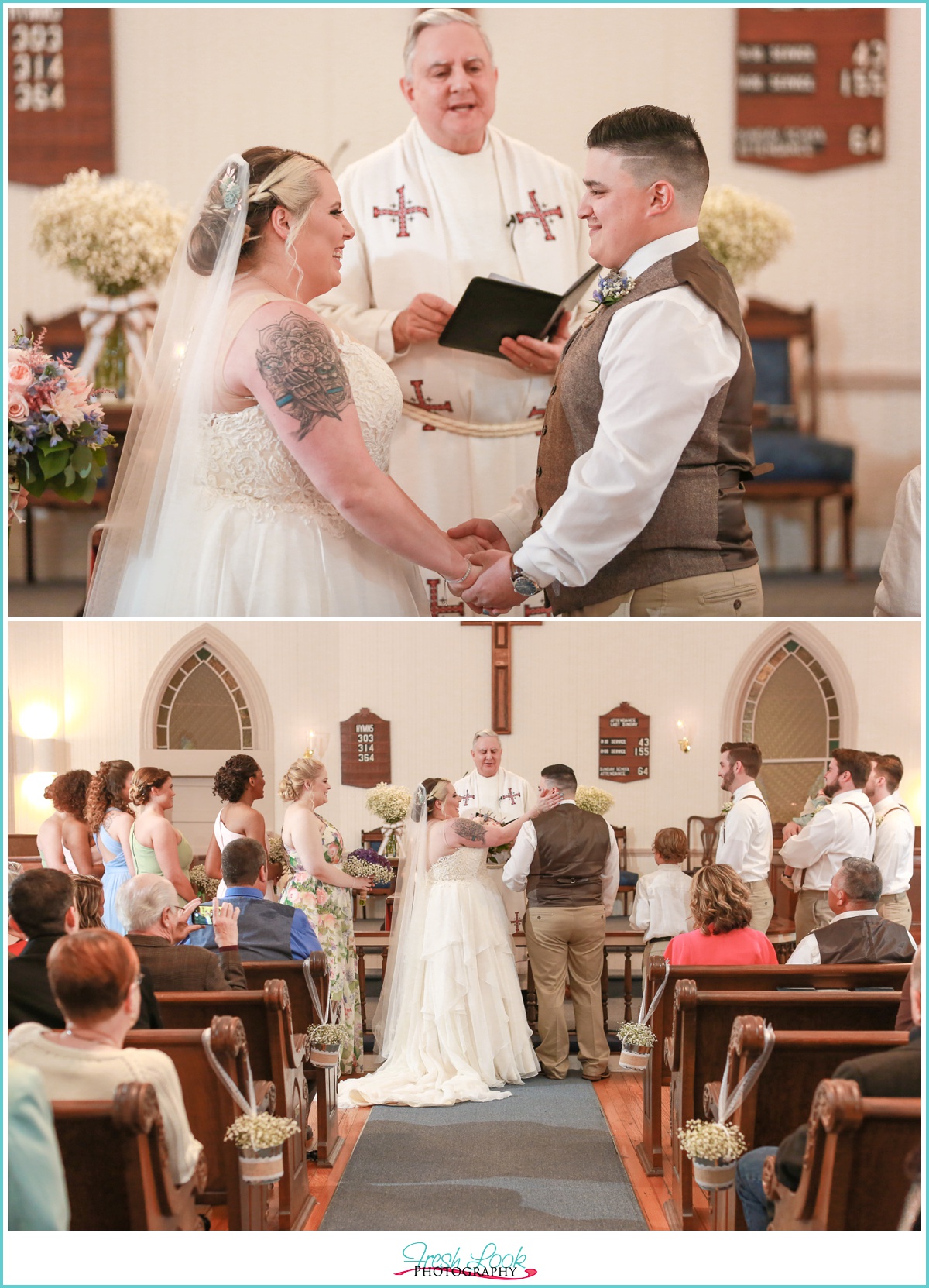 church wedding ceremony