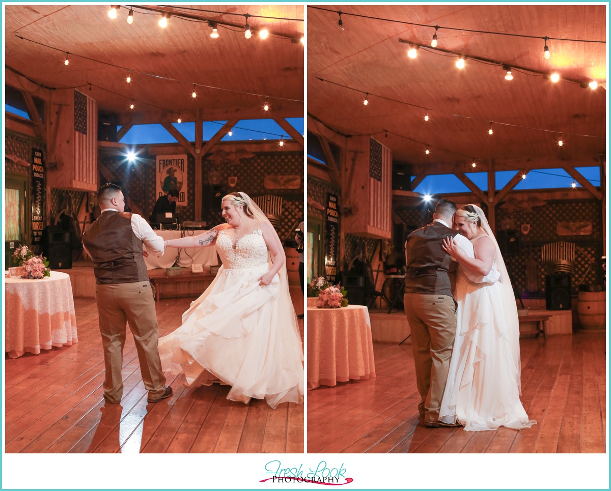 First dance as husband and wife