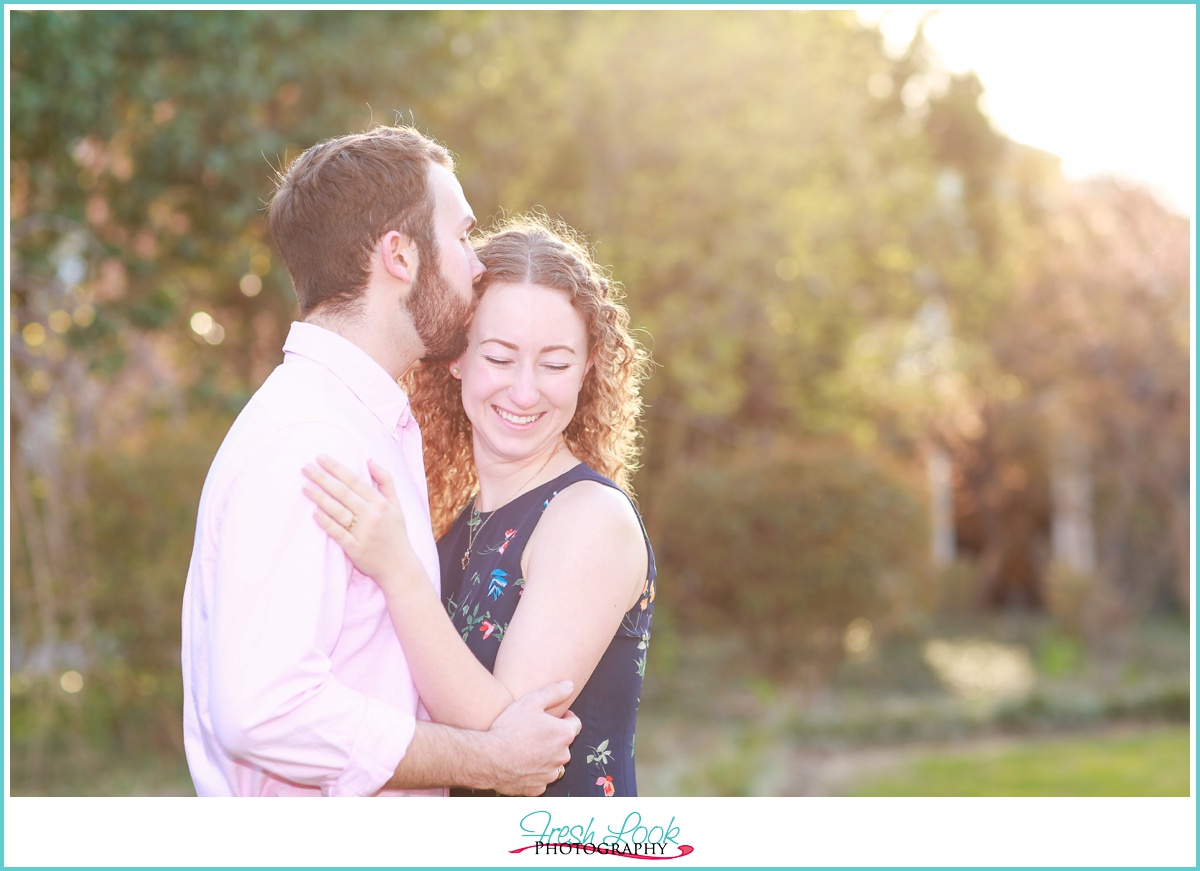 Golden Hour Engagement Photos