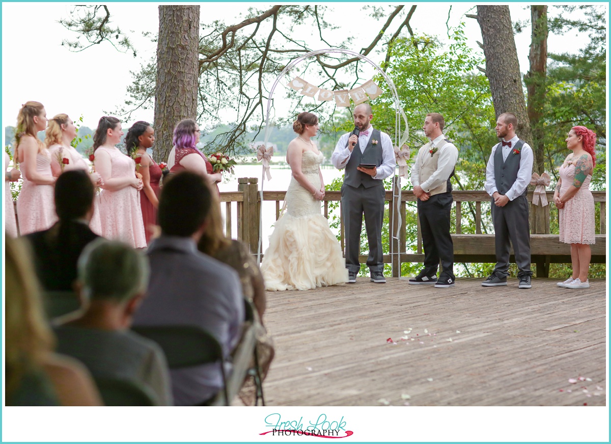 Virginia Beach Park Wedding