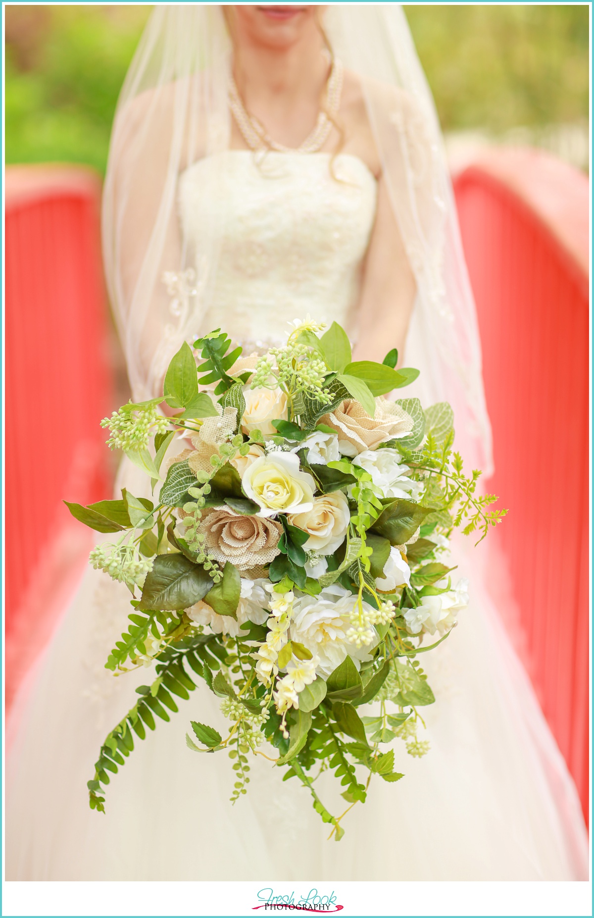 DIY country wedding bouquet