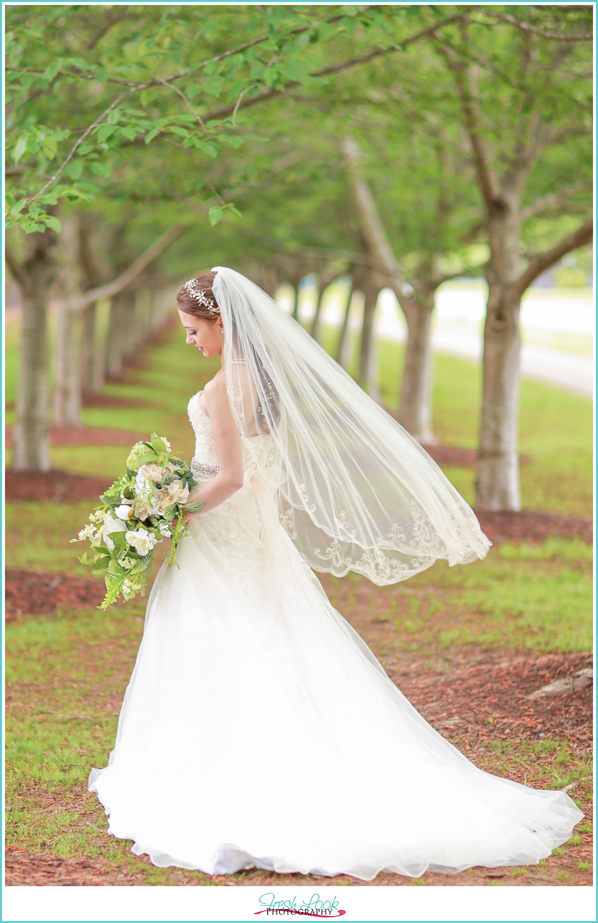 Red Wing Park bridal portraits