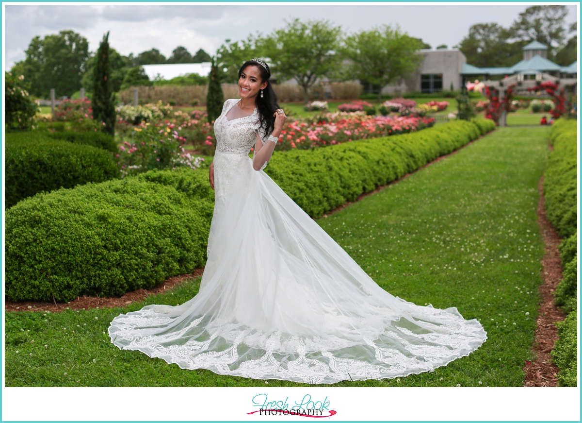 custom couture wedding gown