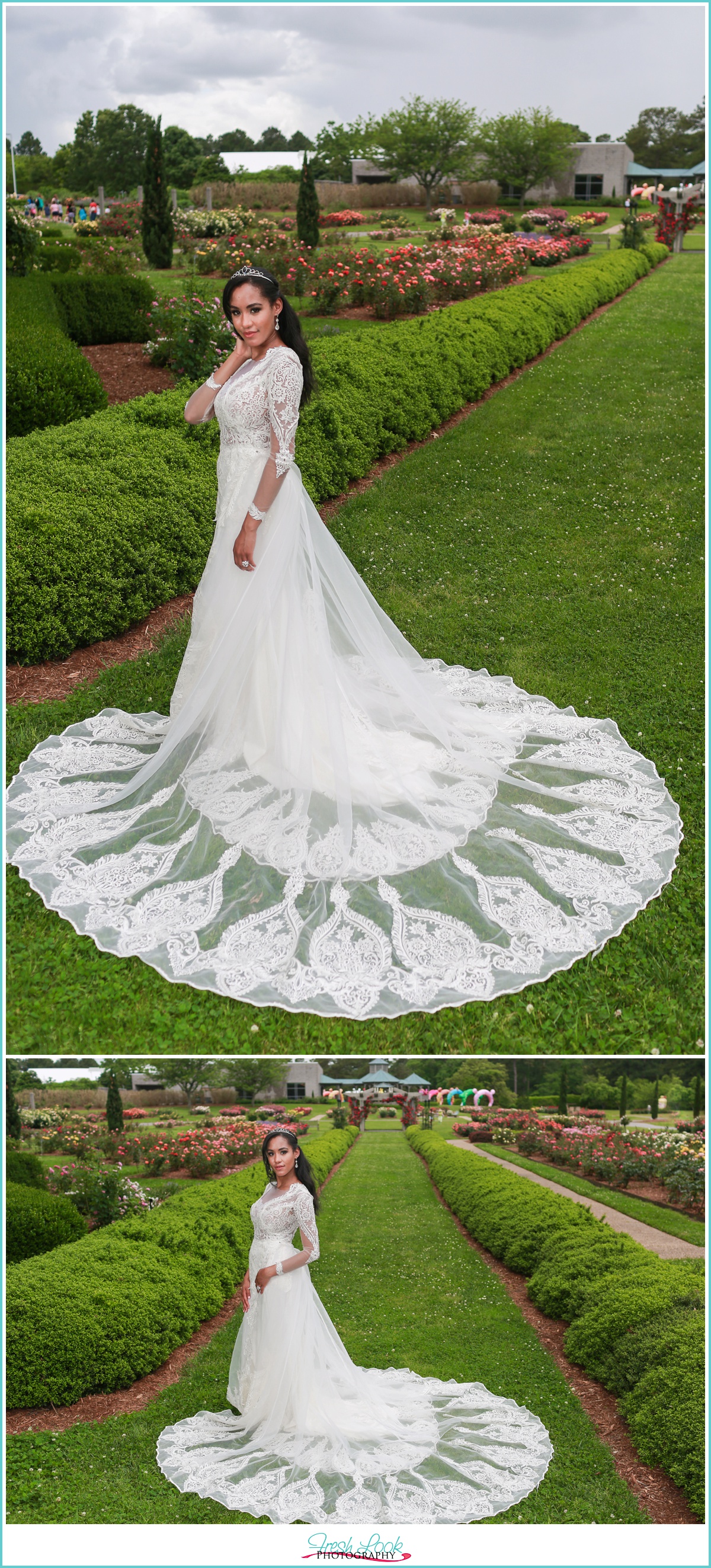 Virginia Bride on wedding day