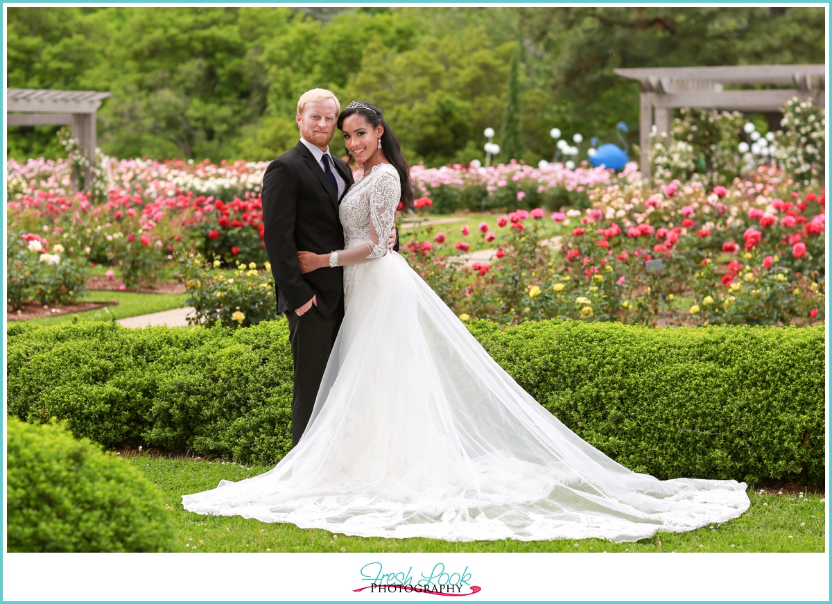 bride and groom portraits