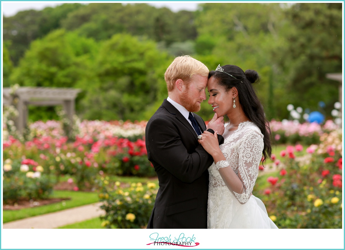 So in love bride and groom portraits