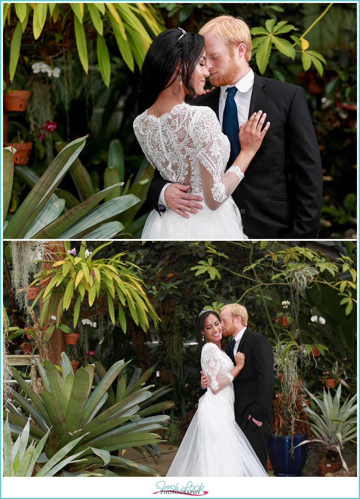 Virginia Wedding at botanical gardens