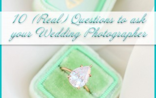 10 Real Questions to Ask Your Wedding Photographer
