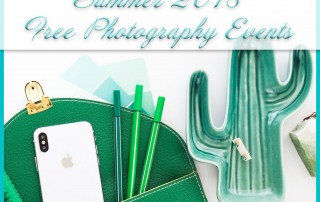 Summer 2018 Photography Events