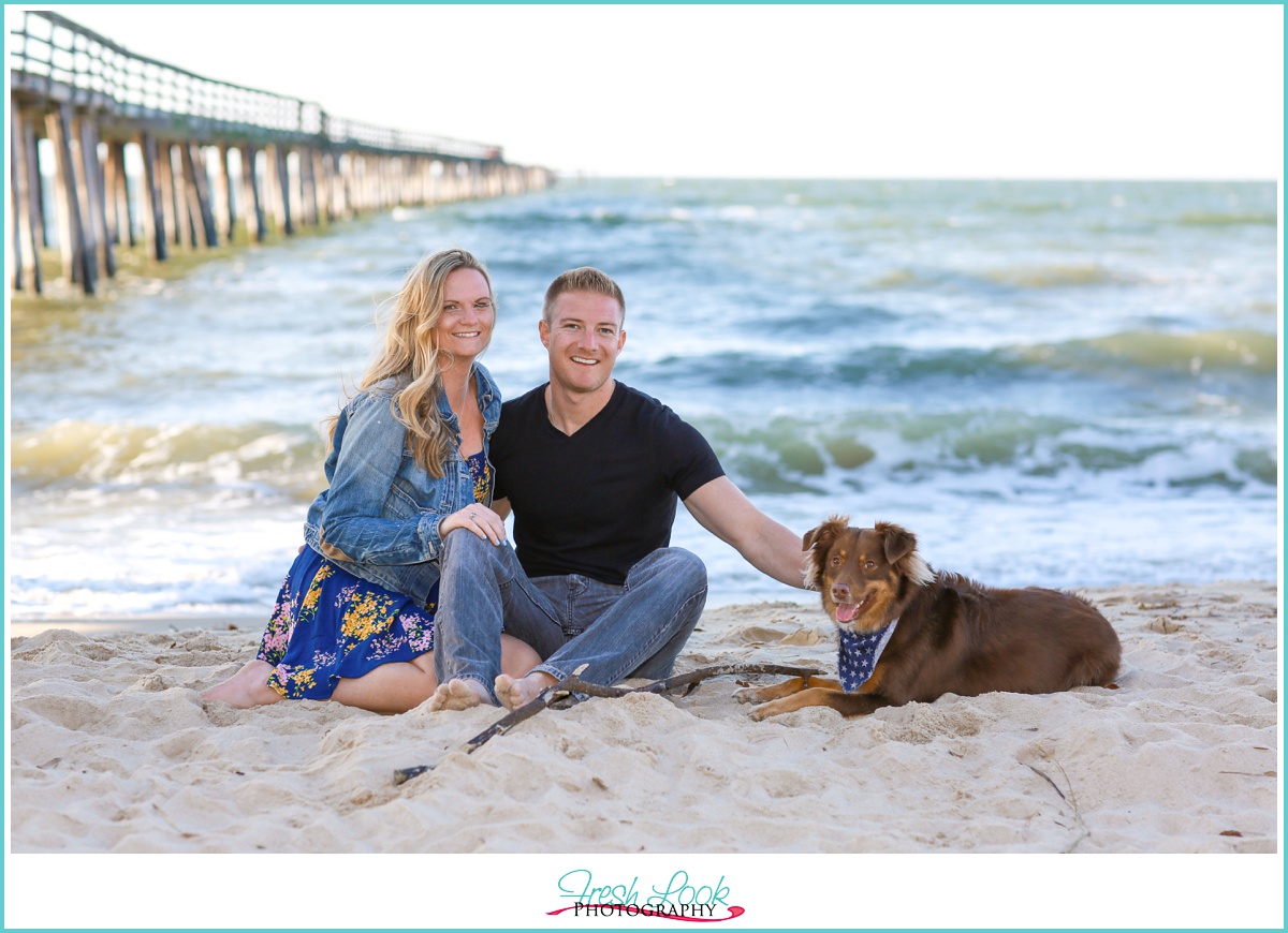 Virginia Beach engagement photos