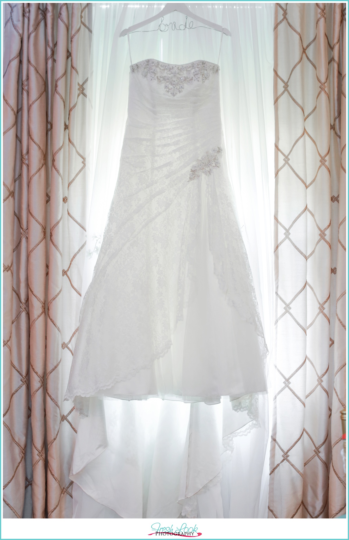 David's Bridal wedding gown