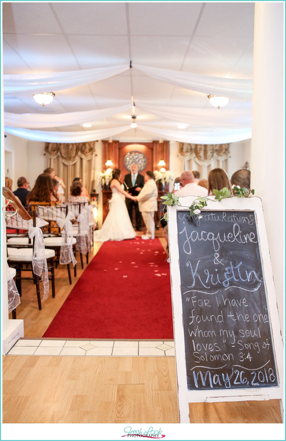 Virginia Beach Wedding Chapel ceremony