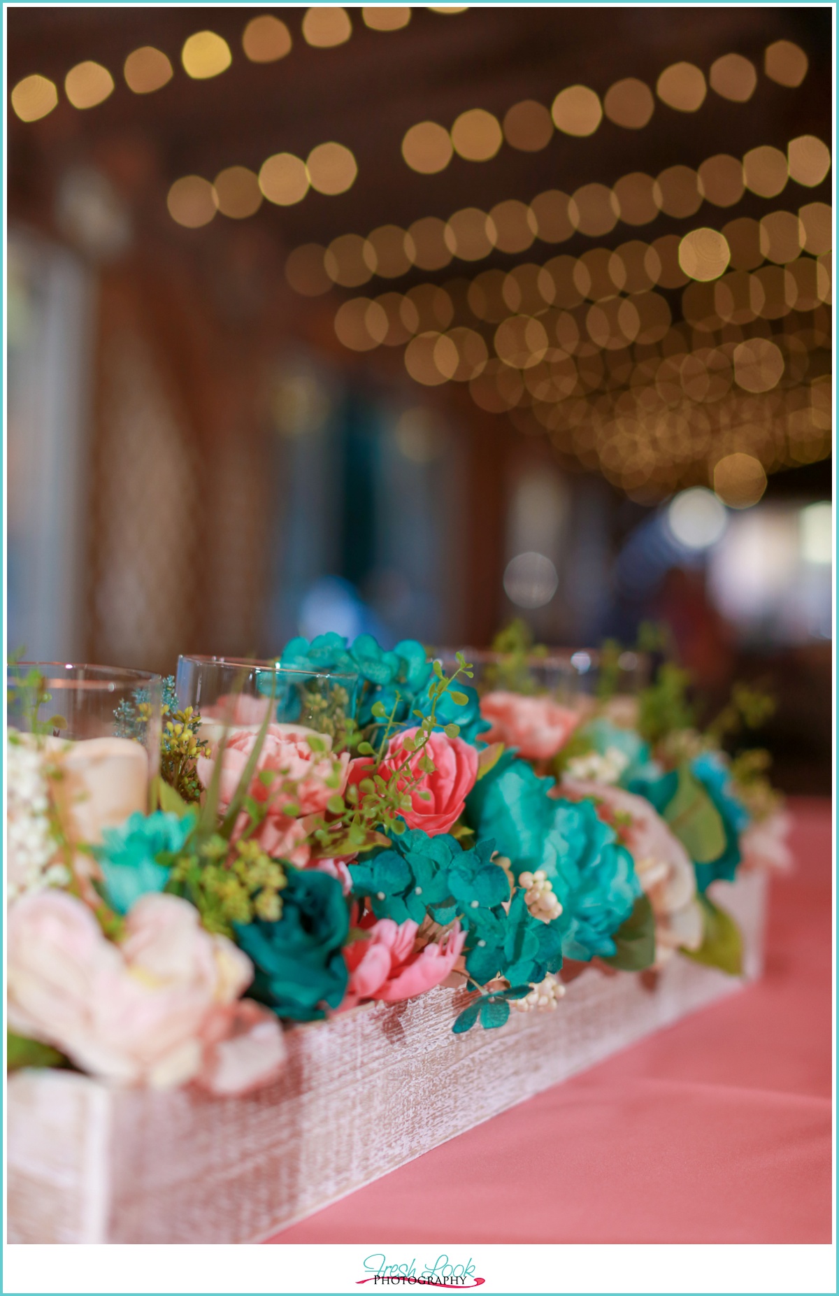 wedding reception table decor