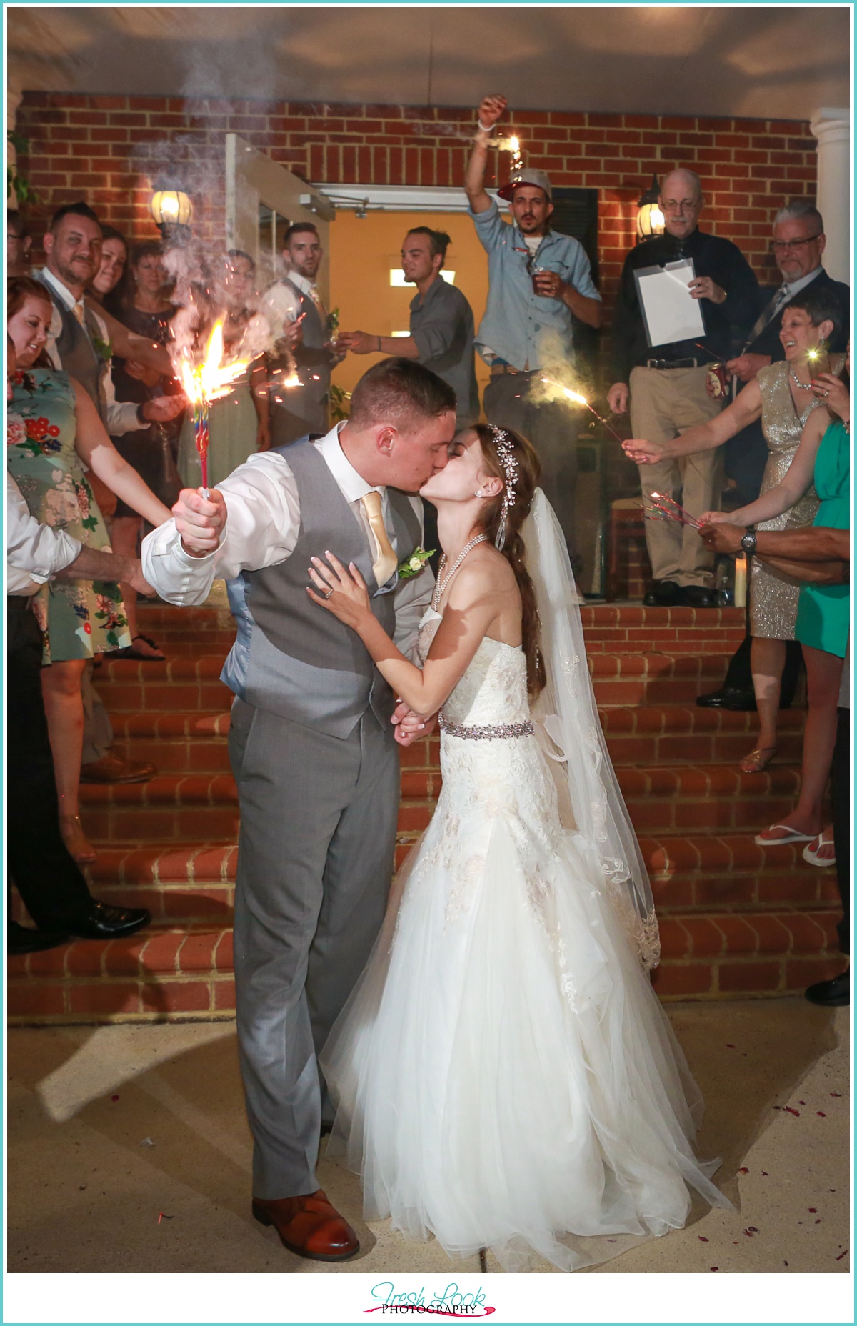 wedding sparkler grand exit