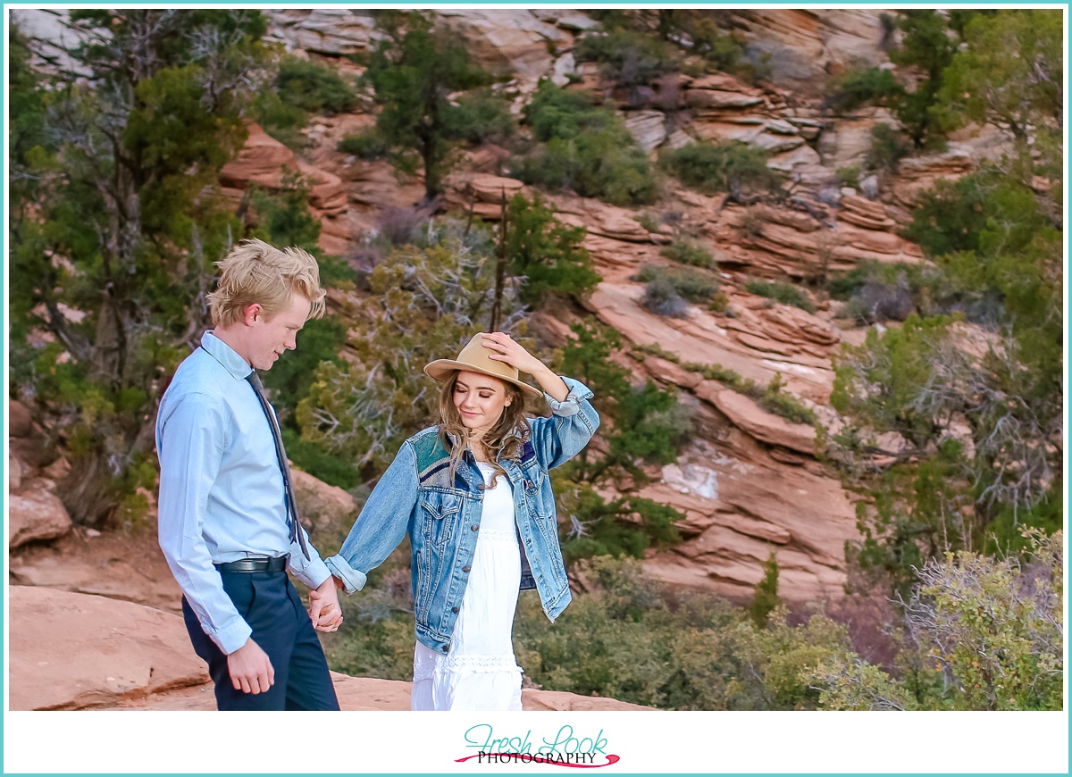 Zion National Park Engagement Session