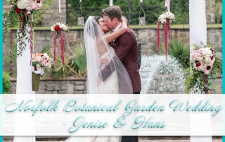 Norfolk Botanical Garden Wedding