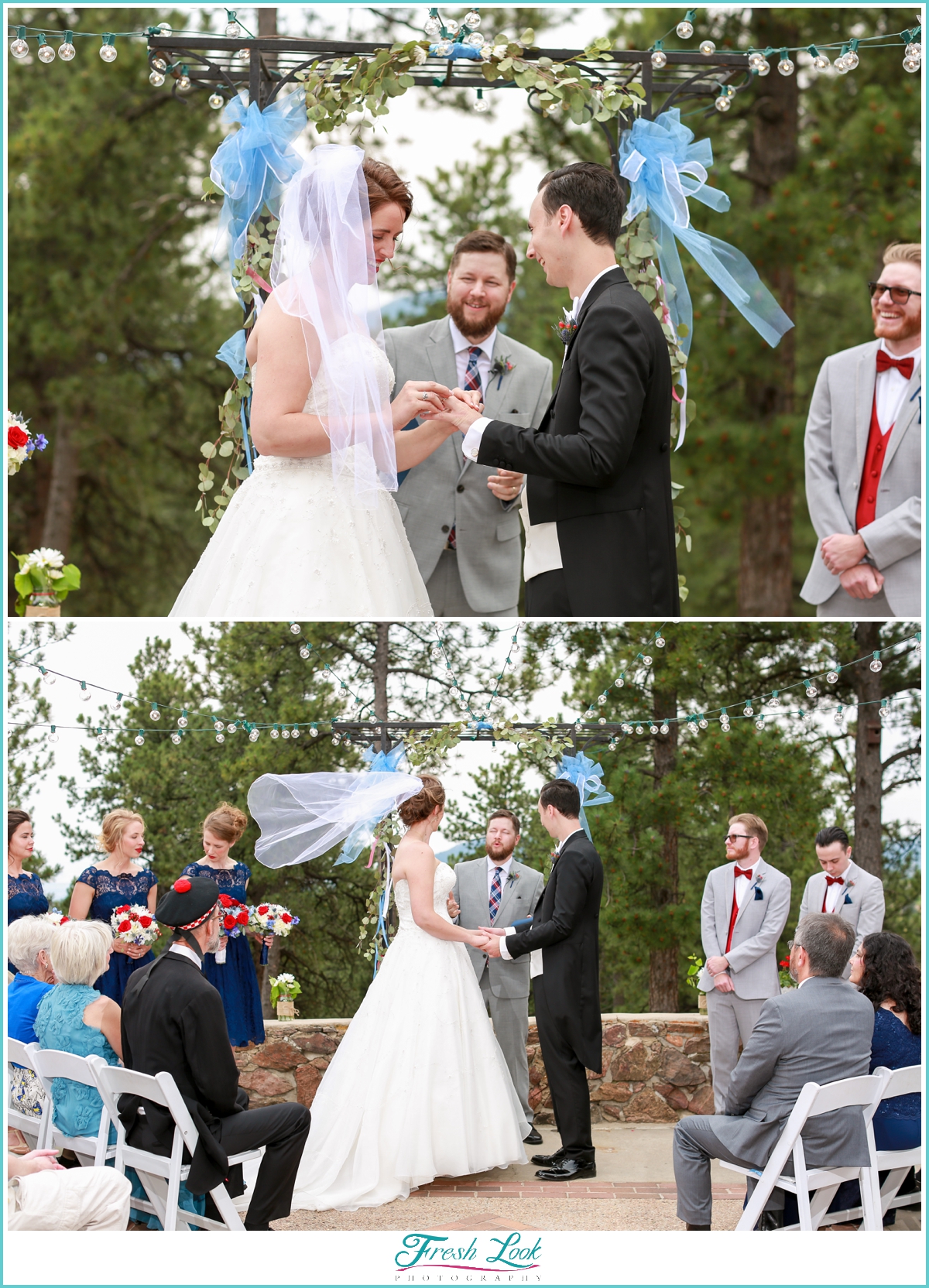 Colorado wedding ceremony