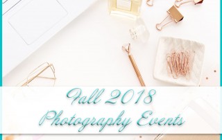 Fall 2018 free Photography Events