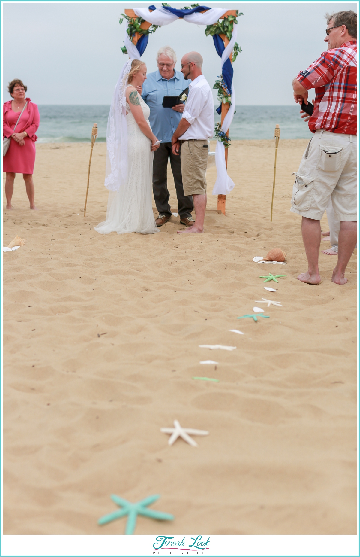 Southern beach wedding