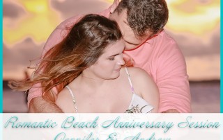 Romantic Beach Anniversary Session