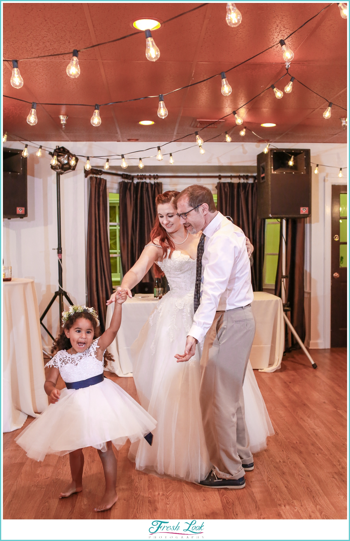 little princess joining the first dance