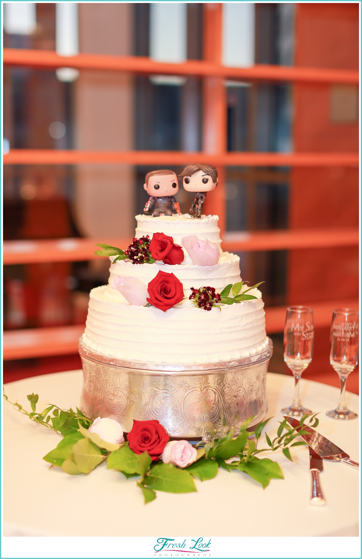 gamer wedding cake