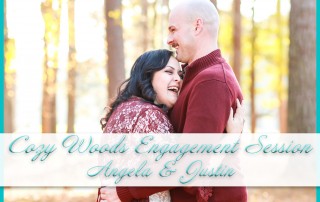 Cozy Woods Engagement Session