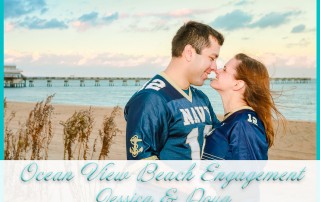 Ocean View Beach Engagement Session