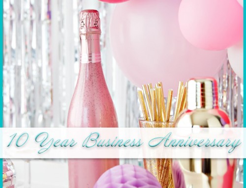 10 Year Business Anniversary | Cheers to Us