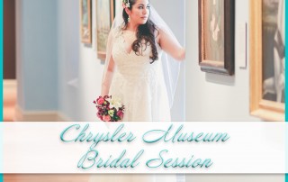 Chrysler Museum Bridal Session