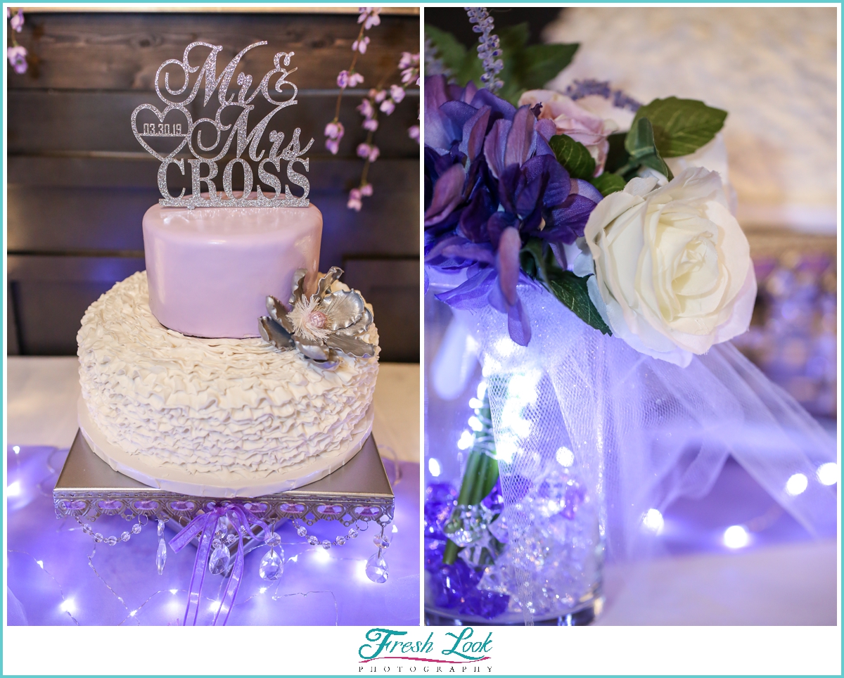 Twisted Sister Cupcakes wedding cake