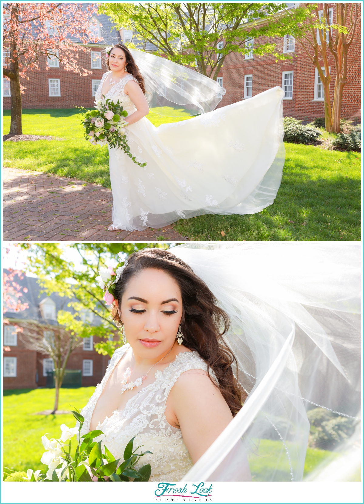 beautiful bride before the wedding