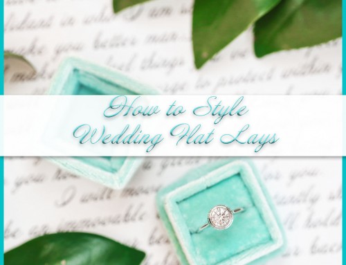 How to Style Flat Lays for Weddings