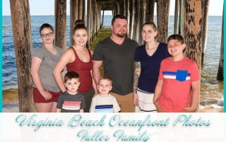New family beach photos at Virginia Beach