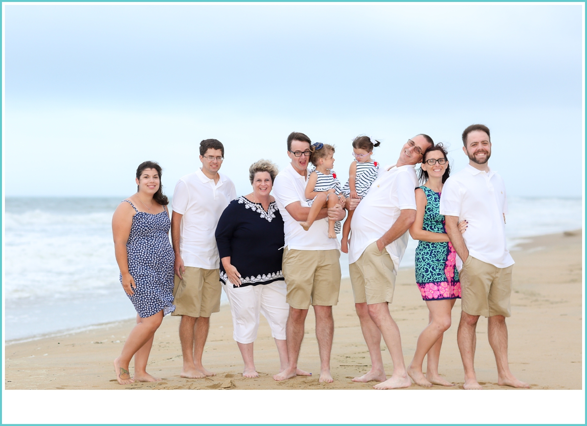 fun beach family photos