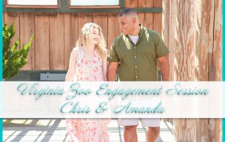 Virginia Zoo Engagement Session
