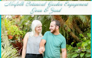 Norfolk Botanical Garden Engagement Session