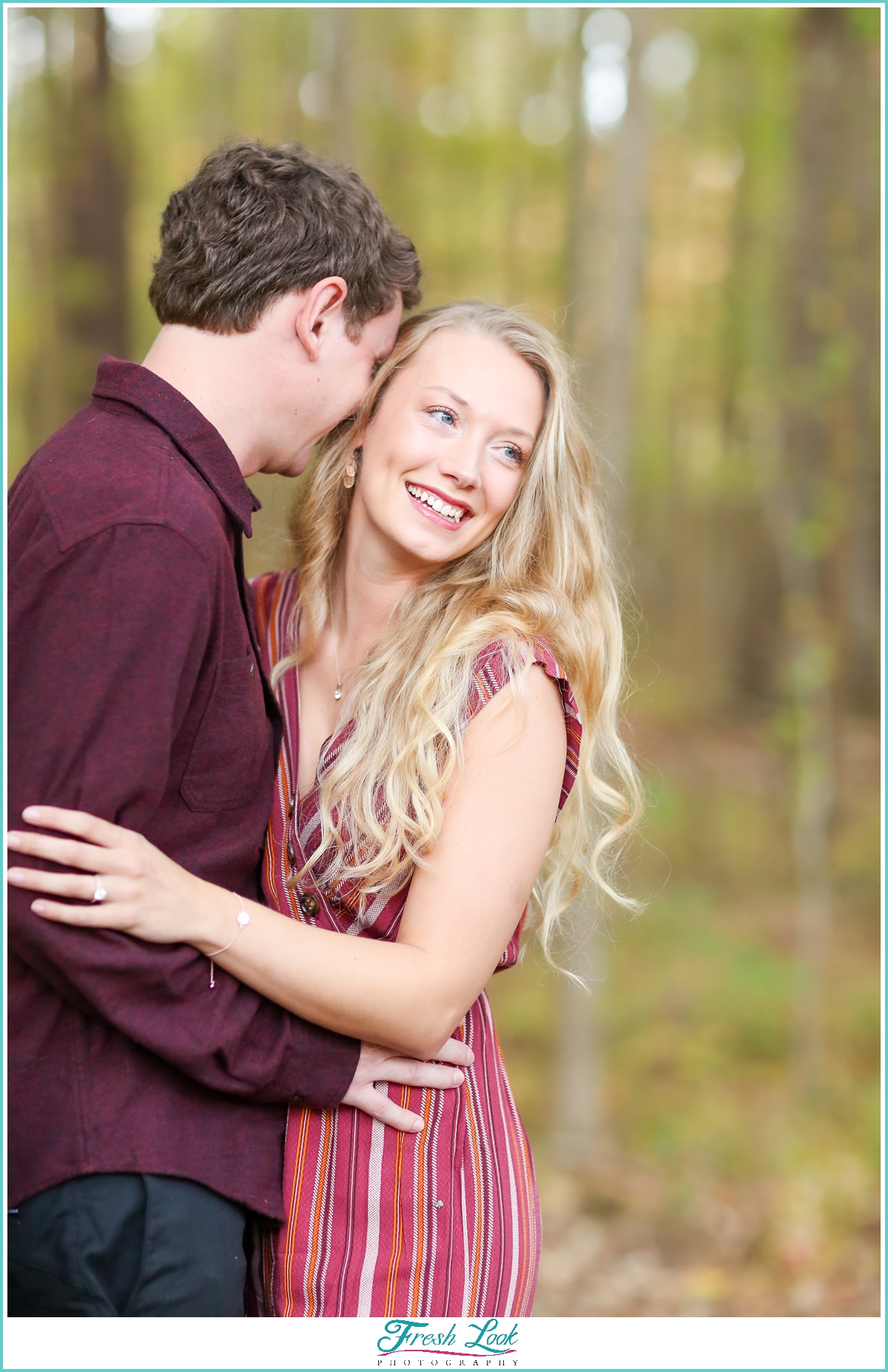 romantic Virginia Beach engagement photos